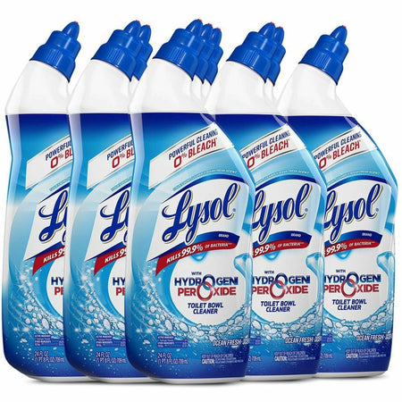 Lysol Hydrogen Peroxide Toilet Cleaner - Soap Scum Remover - Ocean Fresh Scent - Restroom & Cleaners