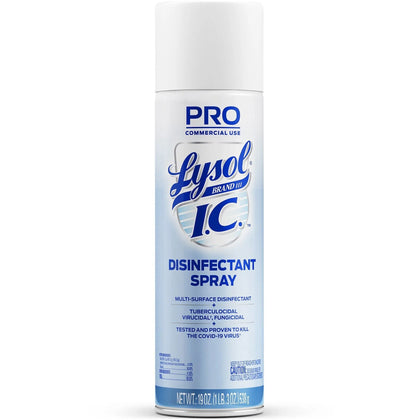 Lysol I.C. Disinfectant Spray: 19 fl oz - Germs Remover & Anti-bacterial - Disinfectants