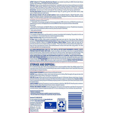 Lysol I.C. Foam Disinfectant - Alternate-Image1
