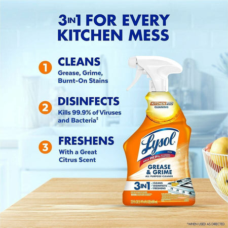 Lysol Kitchen Pro Antibacterial Cleaner - Alternate-Image3