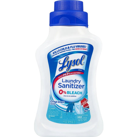 Lysol Laundry Sanitizer - 41 fl oz - Crisp Linen Scent - Disinfectant & Bleach-free - Cleaning Supplies