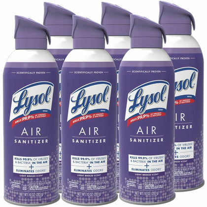 Lysol Linen Scent Air Sanitizer: Light Breeze Odor Neutralizer - Fresheners