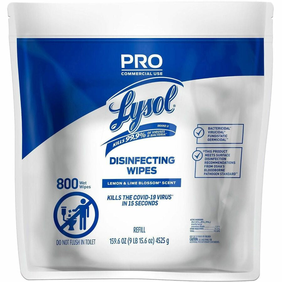 Lysol Professional Disinfecting Wipes - Front
