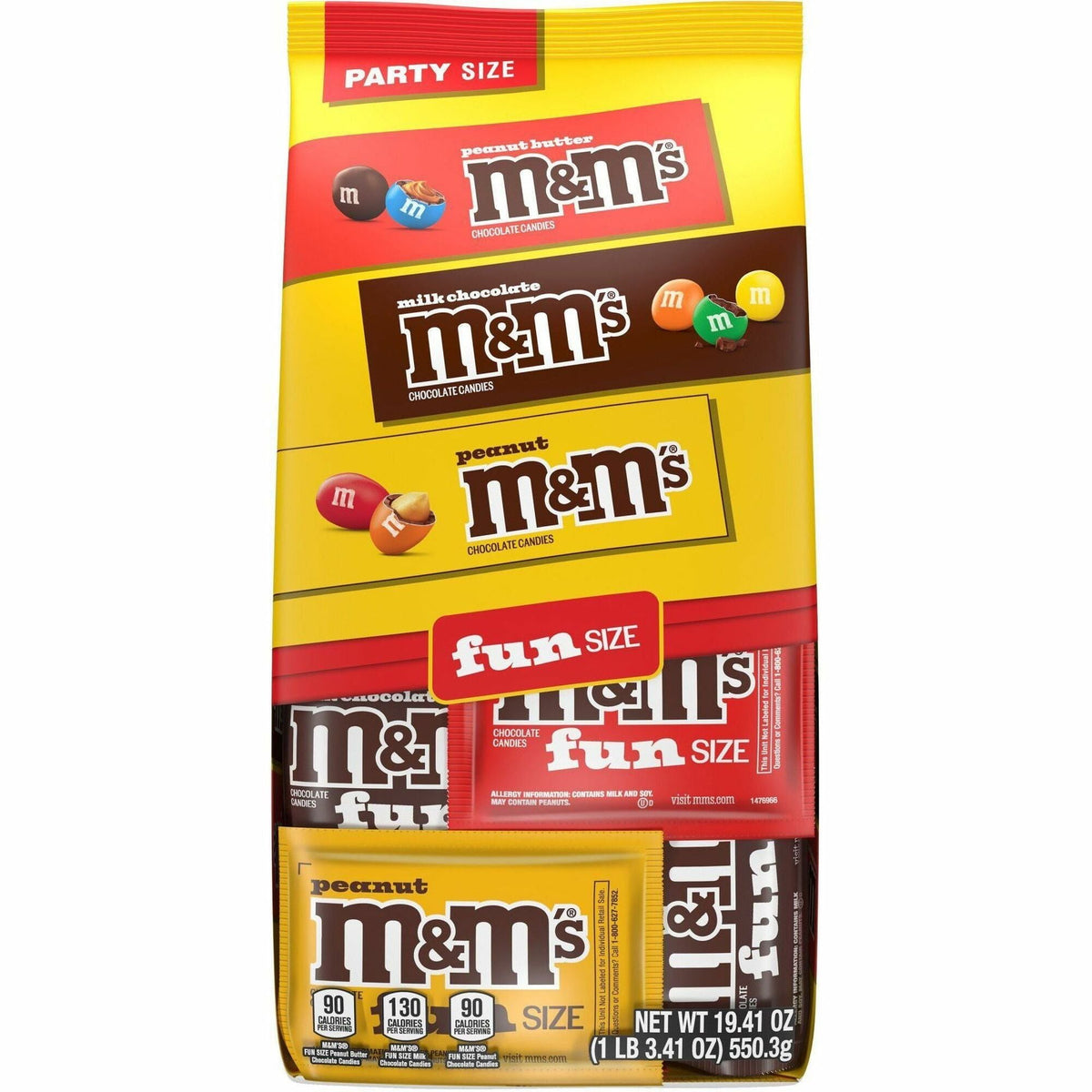 M&M's Chocolate Candies Lovers Variety Bag - 2000