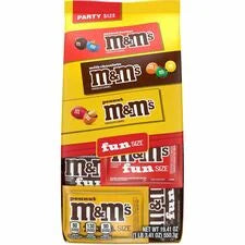 M&M’s Lovers Variety Bag: Milk Chocolate Peanut Butter Caramel Pack - Sweets