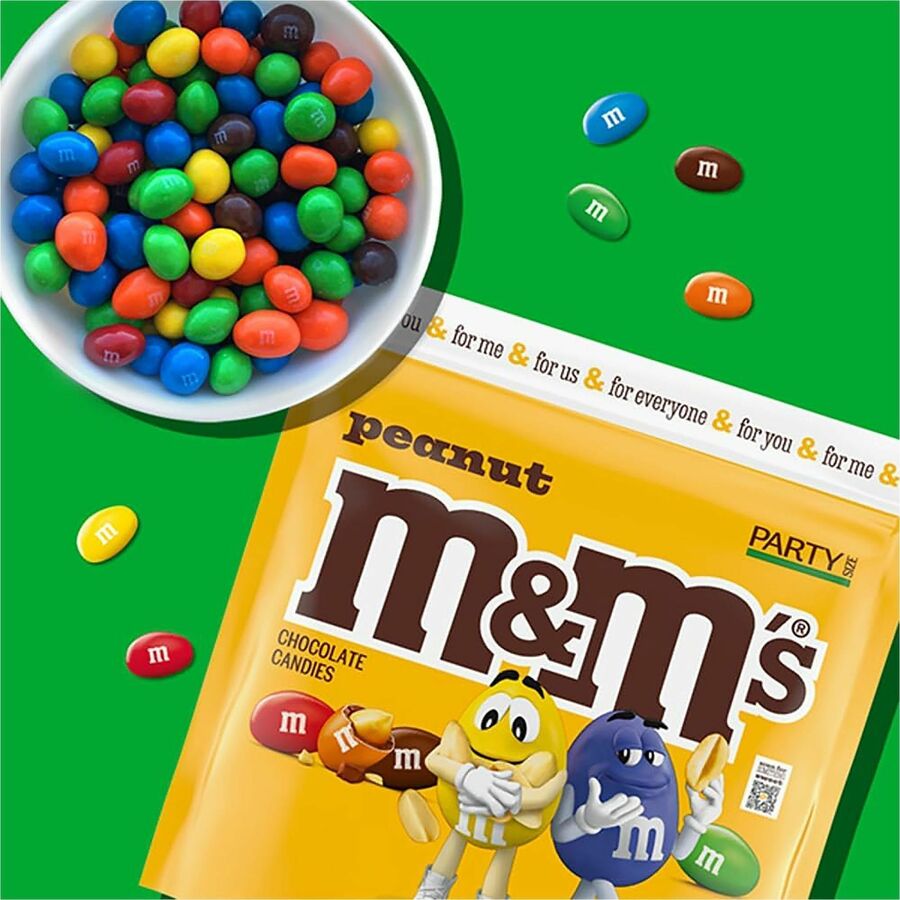 M&M's Peanut Chocolate Candies - Alternate-Image1