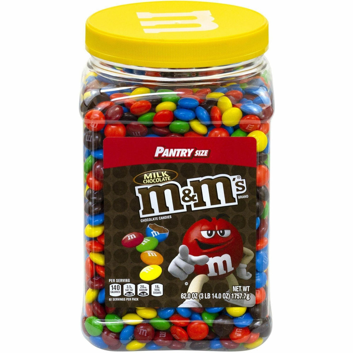 M&M's Plain Milk Chocolate Candies - 2000