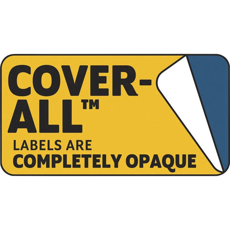 Maco Laser Printer White Shipping Labels - 3 21/64’’ x 4’’ - 600 - Address