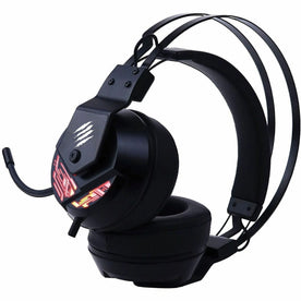 Mad Catz F.R.E.Q. 4 Gaming Headset: Stereo USB Wired - Black - Headphones