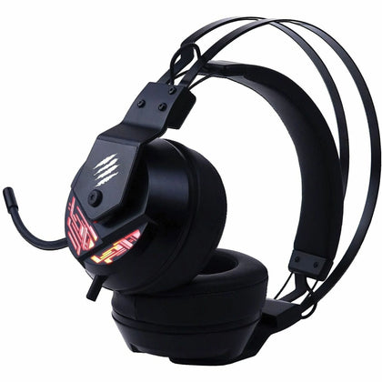 Mad Catz F.R.E.Q. 4 Gaming Headset: Stereo USB Wired - Black - Headphones