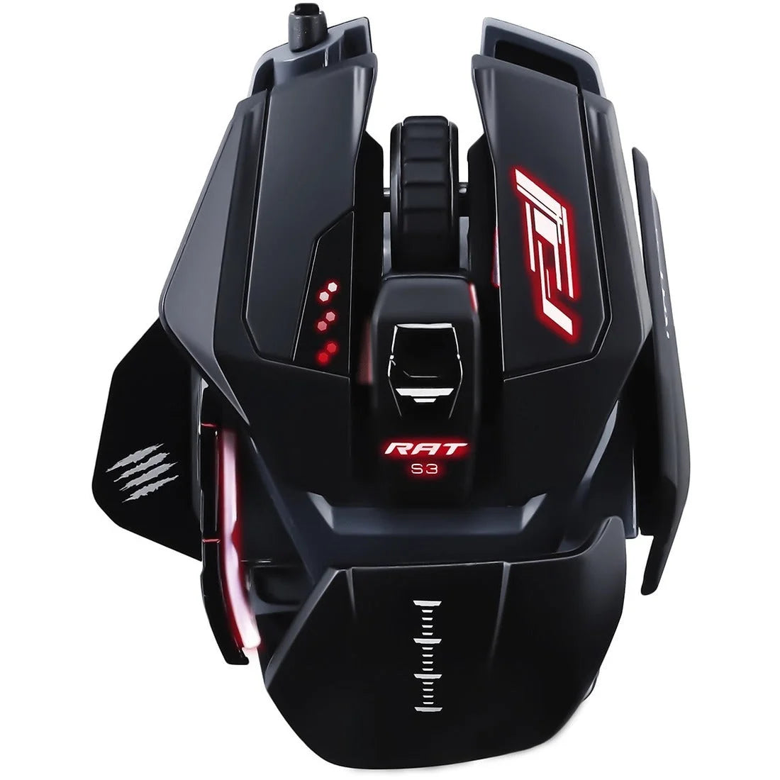 Mad Catz R.A.T. PRO S3 Gaming Mouse: Optical Precision for Right-Handed Gamers - Keyboards & Mice