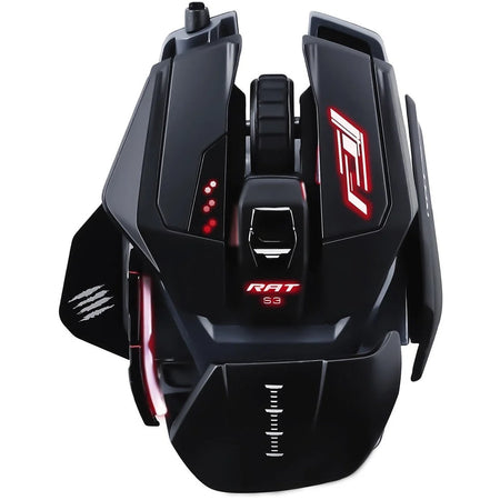 Mad Catz R.A.T. PRO S3 Gaming Mouse: Optical Precision for Right-Handed Gamers - Keyboards & Mice