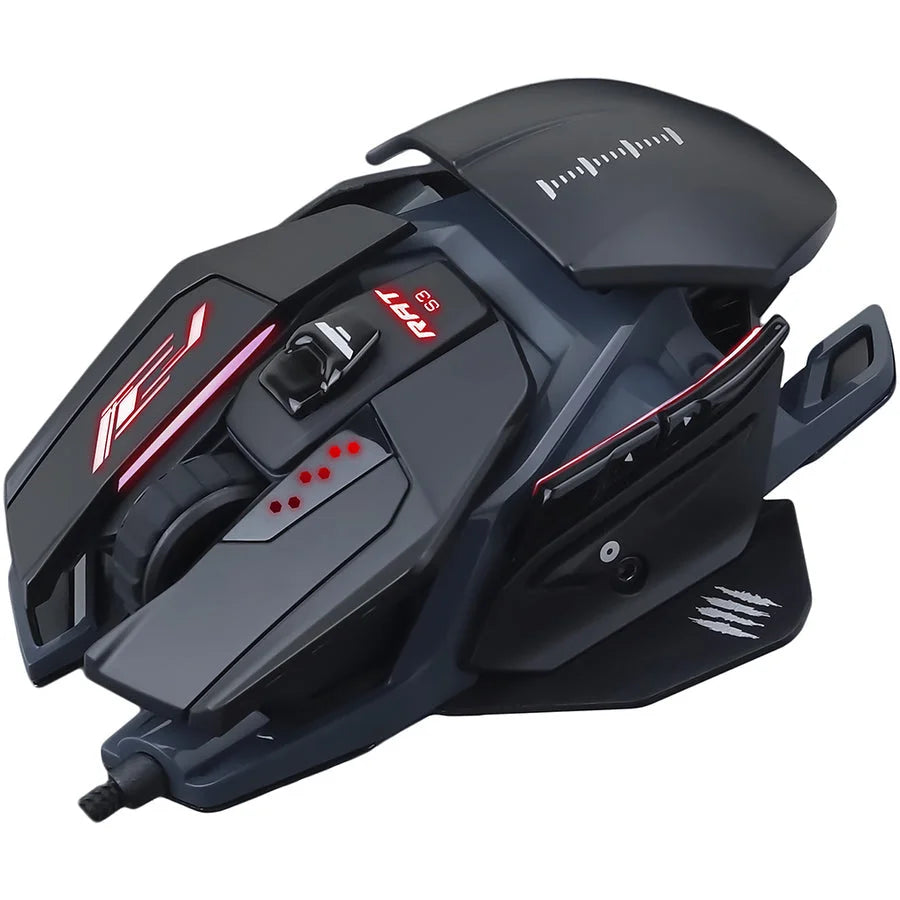 Mad Catz R.A.T. PRO S3 Gaming Mouse: Optical Precision for Right-Handed Gamers - Keyboards & Mice