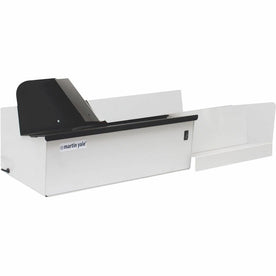 Martin Yale Premier Electric Letter Opener - High-Speed Desktop - Gray - Mailroom Equipment & Supplies
