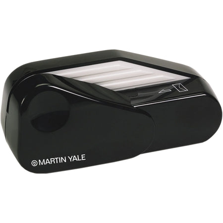 Martin Yale Premier Handheld Electric Letter Opener - Black - Enclosed Blades - Mailroom Equipment & Supplies