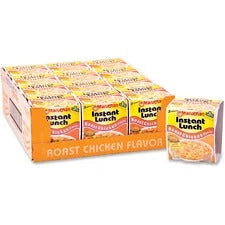 Maruchan Instant Lunch Roast Chicken Ramen Noodles - 12 Cups - Snacks