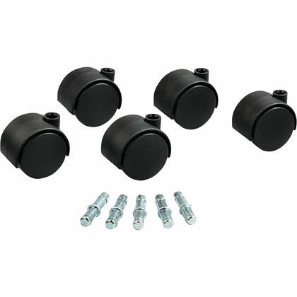Master Caster Deluxe Duet Hooded Carpet Casters - Smooth Mobility for Carpets - & Glides