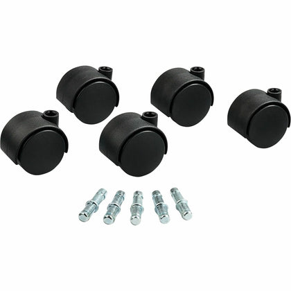 Master Caster Deluxe Duet Hooded Carpet Casters - Smooth Mobility for Carpets - & Glides