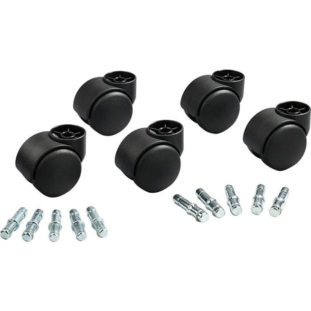Master Caster Deluxe Futura Hooded Carpet Casters - Left
