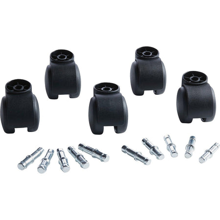 Master Caster Deluxe Futura Hooded Carpet Casters - Front