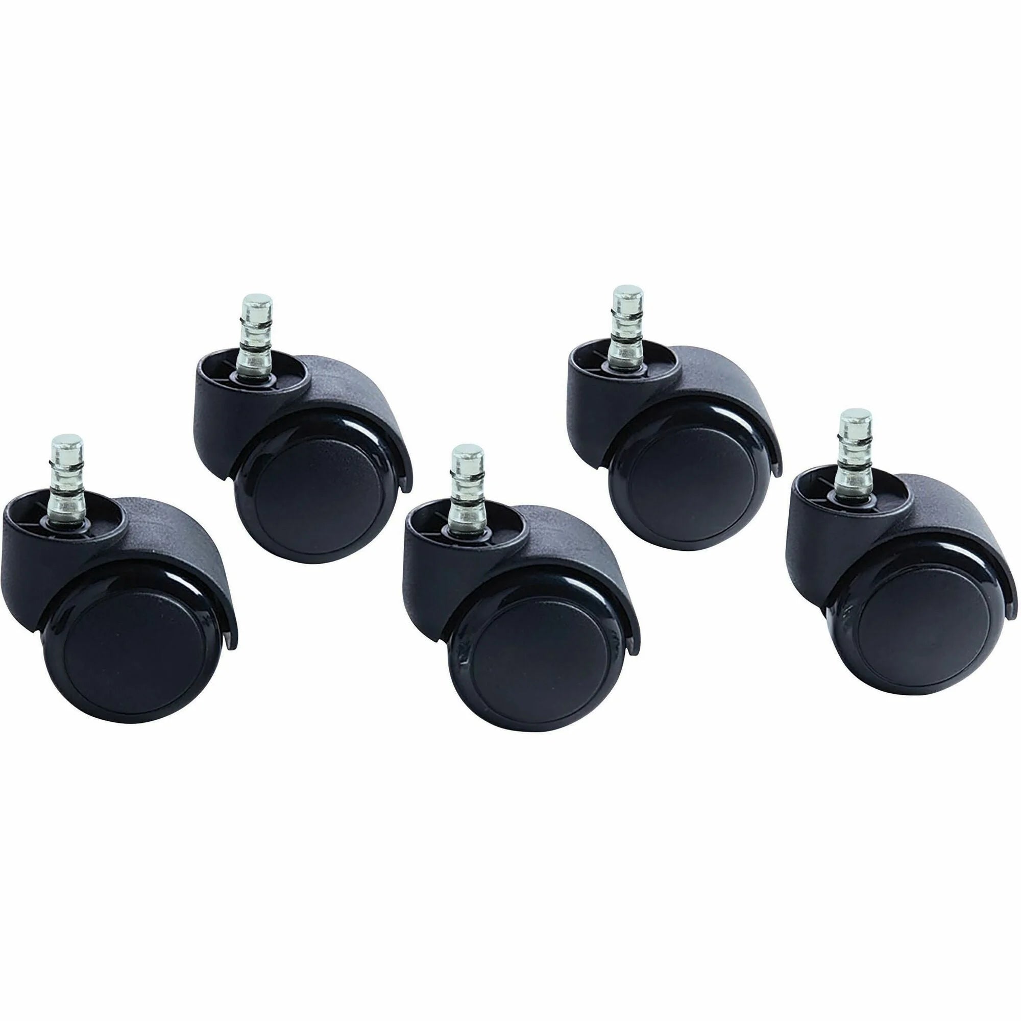 Master Caster Futura Noiseless Chair Mat Casters - Smooth & Durable Upgrade - Glides