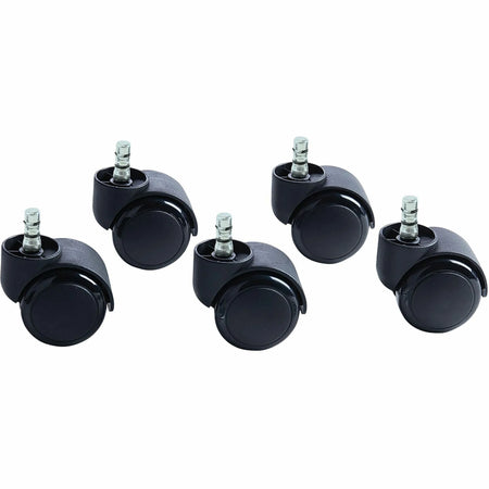 Master Caster Futura Noiseless Chair Mat Casters - Smooth & Durable Upgrade - Glides