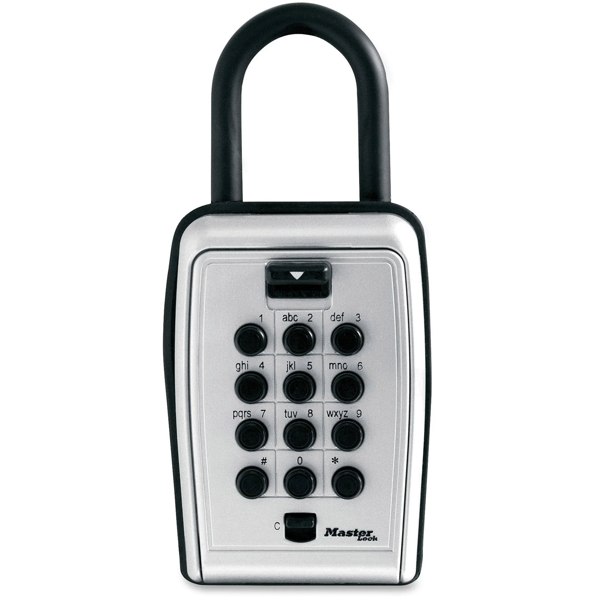 Master Lock Portable Key Safe: Push Button Weather & Scratch Resistant - Boxes Storage