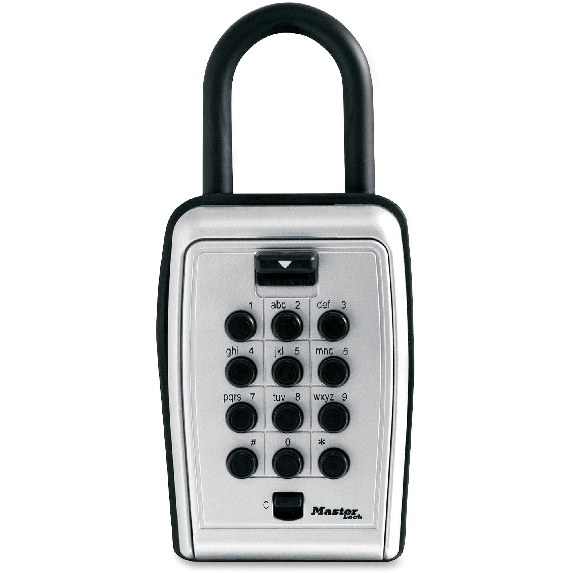 Master Lock Portable Key Safe: Push Button Weather & Scratch Resistant - Boxes Storage