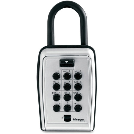 Master Lock Portable Key Safe: Push Button Weather & Scratch Resistant - Boxes Storage