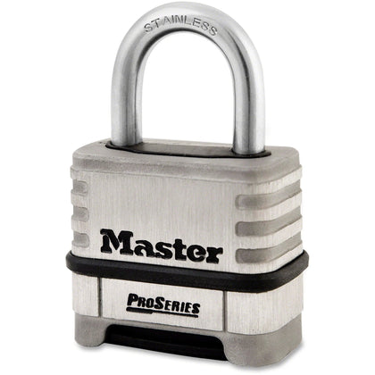 Master Lock ProSeries Combination - 10000 Digit - Corrosion Resistant Stainless Steel - Locks
