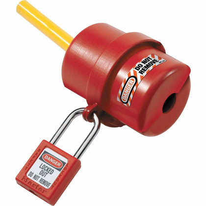 Master Lock Rotating Electrical Plug Lockout - Dielectric Lightweight - Red - Kits