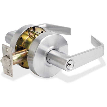 Master Lock Storeroom Lever: Heavy-duty Door Mount for Enhanced Security - Locks