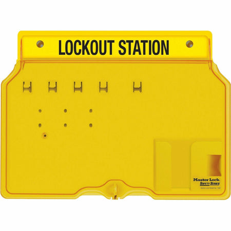 Master Lock Unfilled Padlock Lockout Station with Cover - 2000