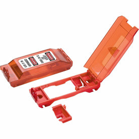 Master Lock Wall Switch Cover/Lockout - Red: Secure Your Switches - Lockout Kits