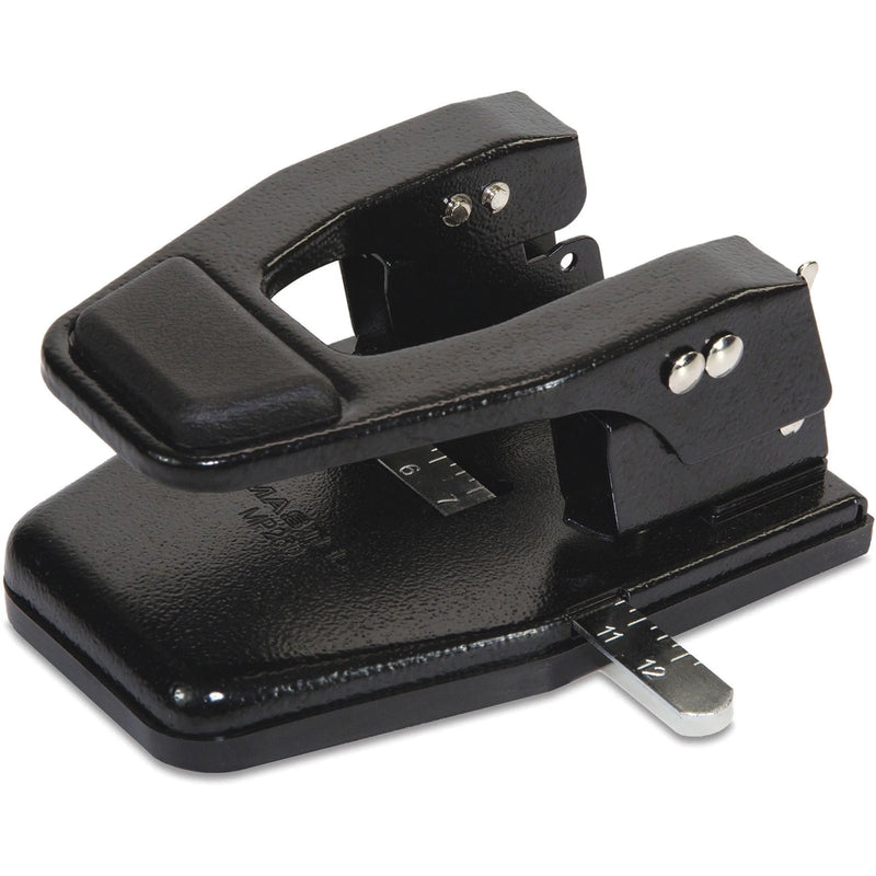 Master MP250 Hole Punch: 2 Punch Heads 40-Sheet Capacity Round Shape - Paper Punches
