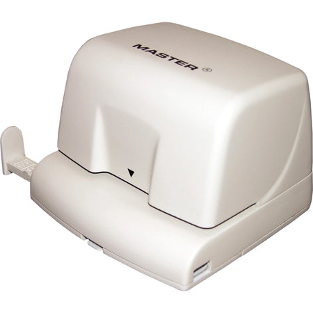 Master Products Compact Electric 2-Hole Punch: Punch 12 Sheets with Ease - Paper Punches