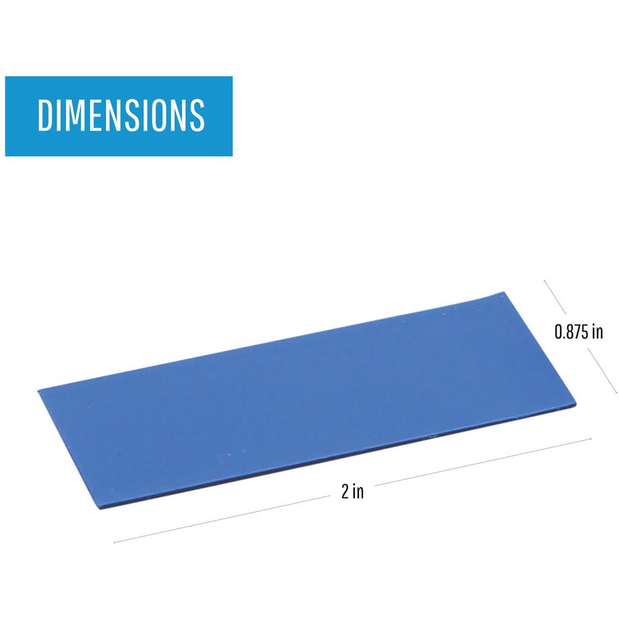 MasterVision 2" Magnetic Dry Erase Strips - Alternate-Image2