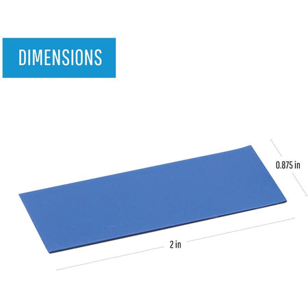 MasterVision 2" Magnetic Dry Erase Strips - Alternate-Image2