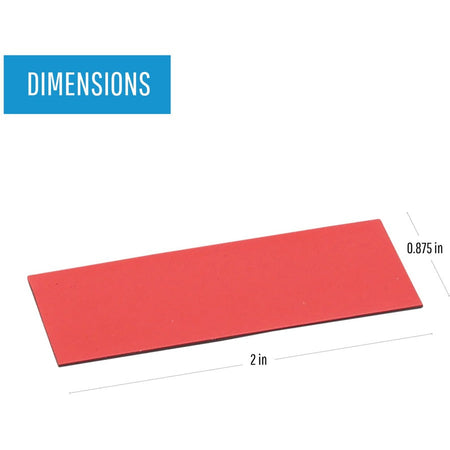 MasterVision 2" Magnetic Dry Erase Strips - Alternate-Image2