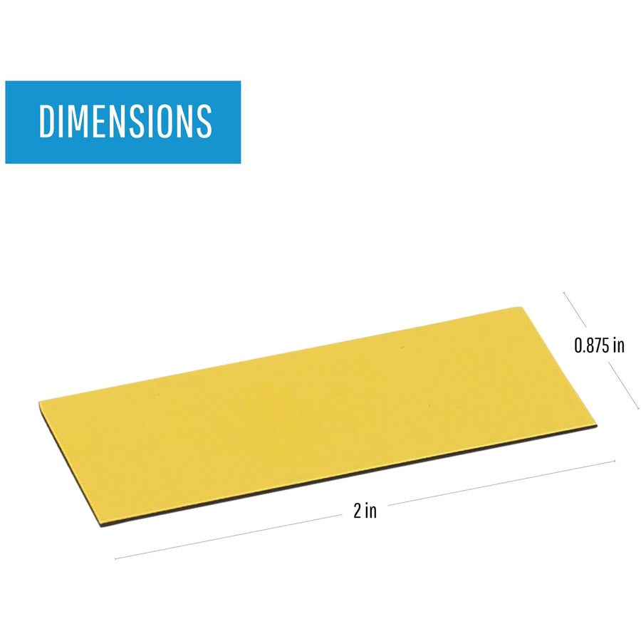 MasterVision 2" Magnetic Dry Erase Strips - Alternate-Image2