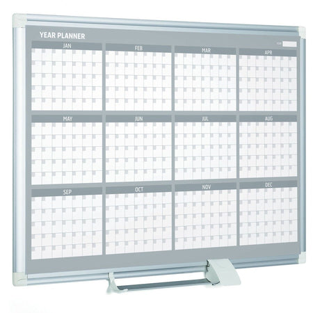 MasterVision 36" 12-month Calendar Planning Board - Right