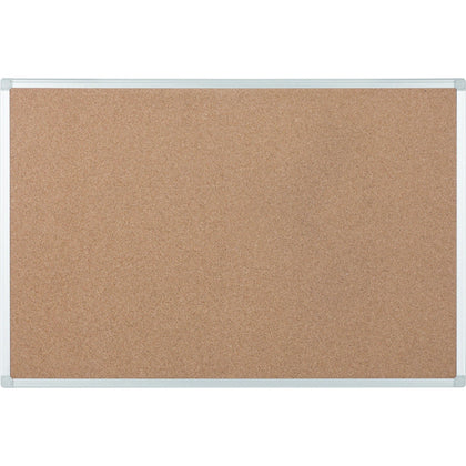 MasterVision Ayda Cork Bulletin Board - Durable 18x24’’ Surface - Aluminum Frame - Boards