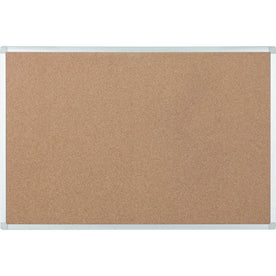 MasterVision Ayda Cork Bulletin Board - Durable 18x24’’ Surface - Aluminum Frame - Boards