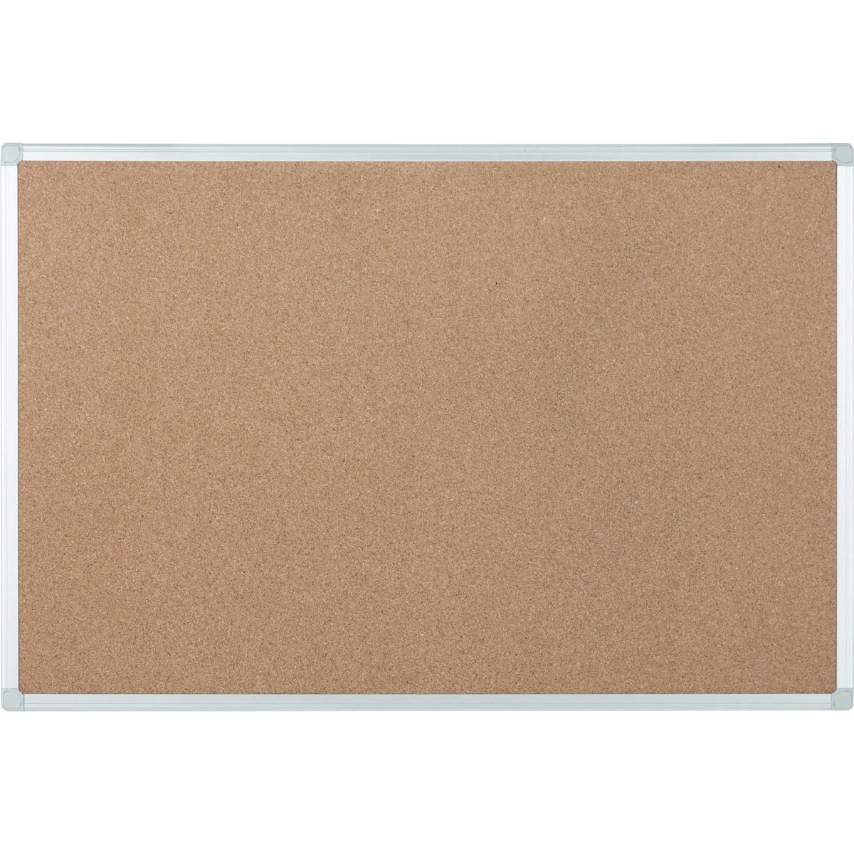 MasterVision Ayda Cork Bulletin Board - Durable 18x24’’ Surface - Aluminum Frame - Boards