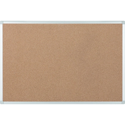 MasterVision Ayda Cork Bulletin Board - Durable 24x36’’ Surface - Aluminum Frame - Boards