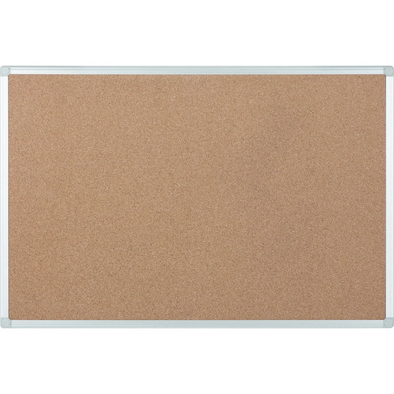 MasterVision Ayda Cork Bulletin Board - Durable 24x36’’ Surface - Aluminum Frame - Boards