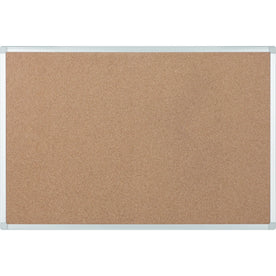 MasterVision Ayda Cork Bulletin Board - Durable 36x48’’ Surface - Aluminum Frame - Boards