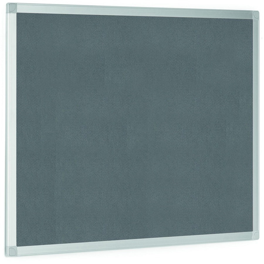 MasterVision Ayda Fabric 36"W Bulletin Board - Right