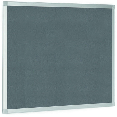 MasterVision Ayda Fabric 36"W Bulletin Board - Right