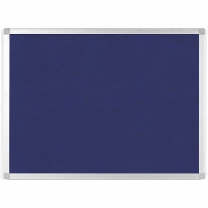 MasterVision Ayda Fabric Bulletin Board - 18x24 Blue Felt - Self-healing Durable Surface - Boards